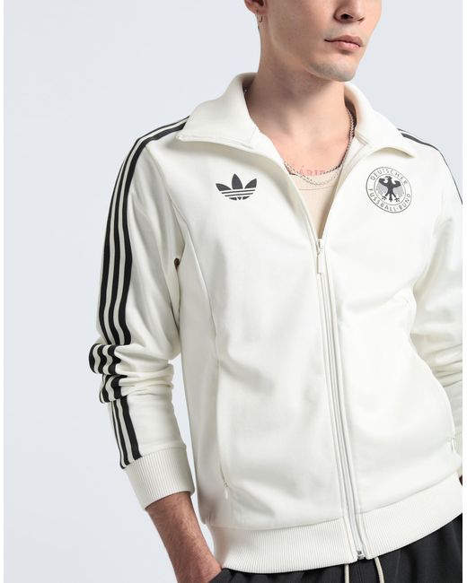 Felpa di Adidas Originals in White da Uomo