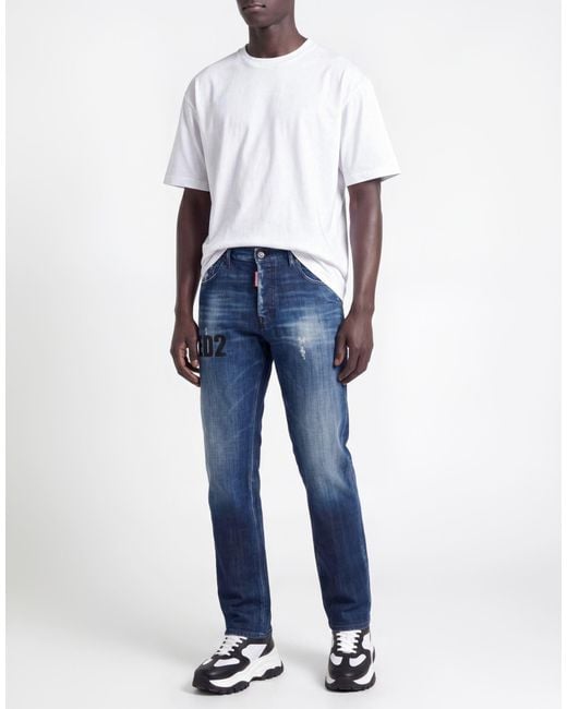 DSquared² Blue Jeans Cotton, Elastane for men