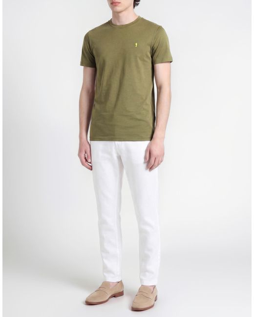 Kampos Green T-Shirt Organic Cotton for men