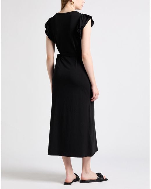 Liu Jo Black Midi-Kleid