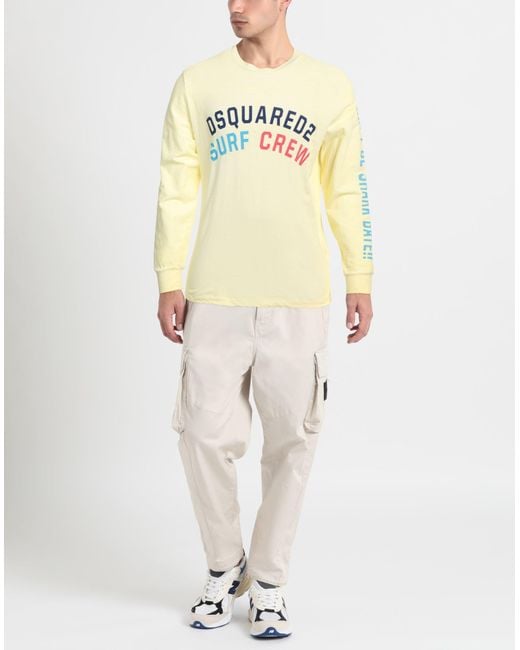 DSquared² White T-shirt for men