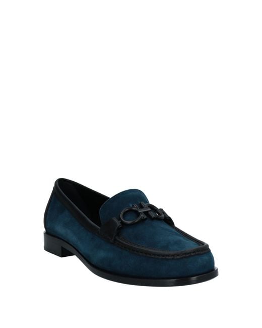 Ferragamo Blue Loafer