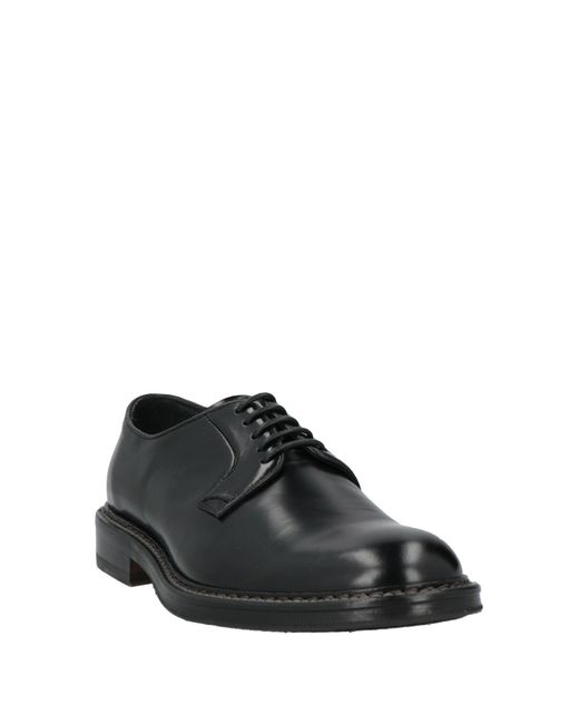 Triver Flight Black Lace-up Shoes for men