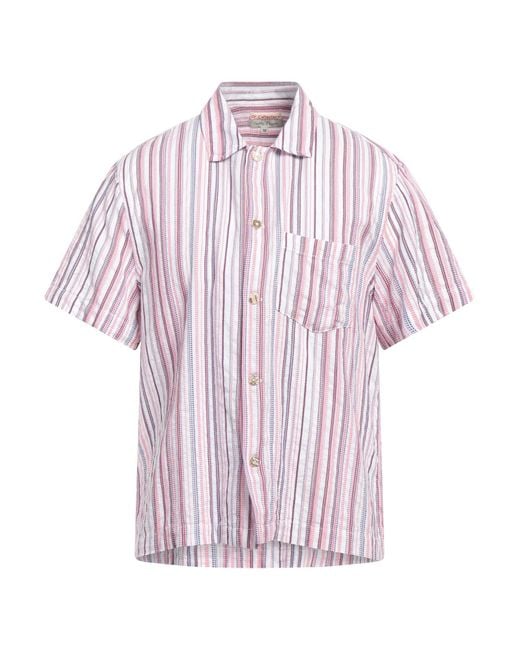 Dr. Collectors Pink Shirt Cotton for men