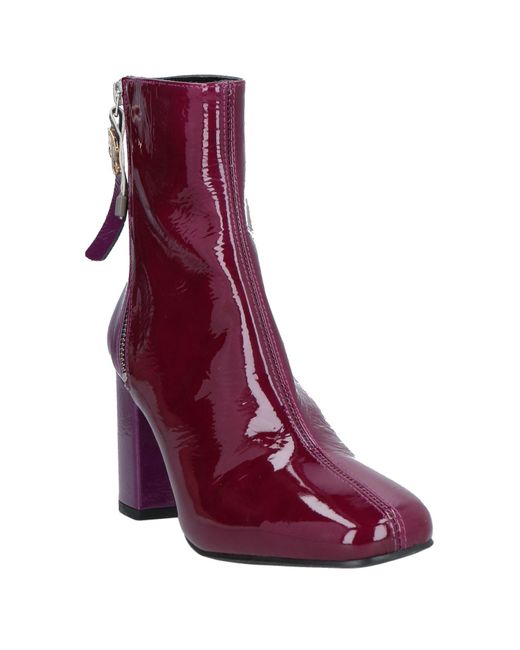 Pinko Purple Ankle Boots