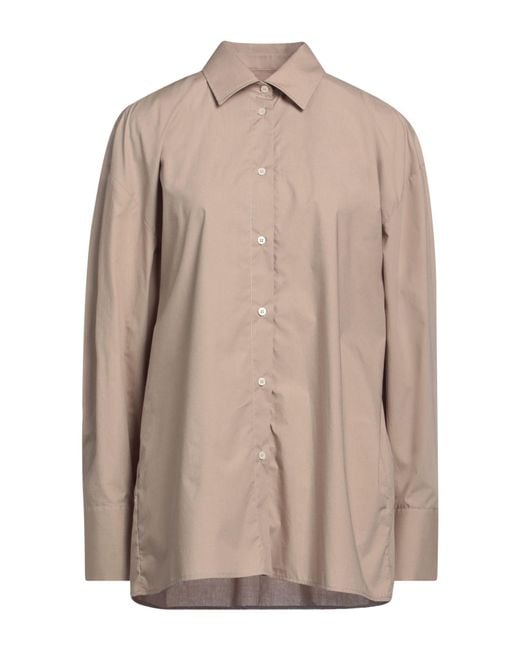 MSGM Brown Shirt