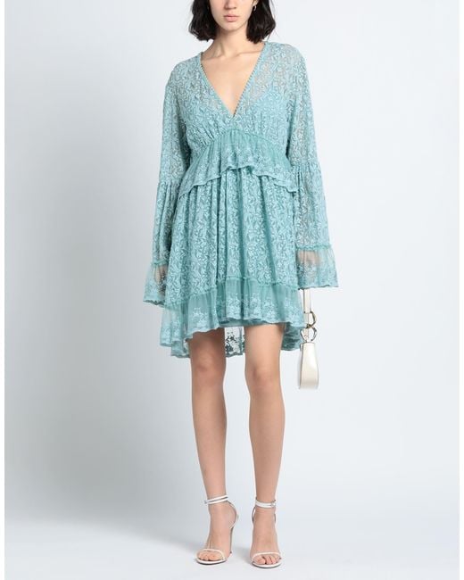 Pinko Blue Mini Dress