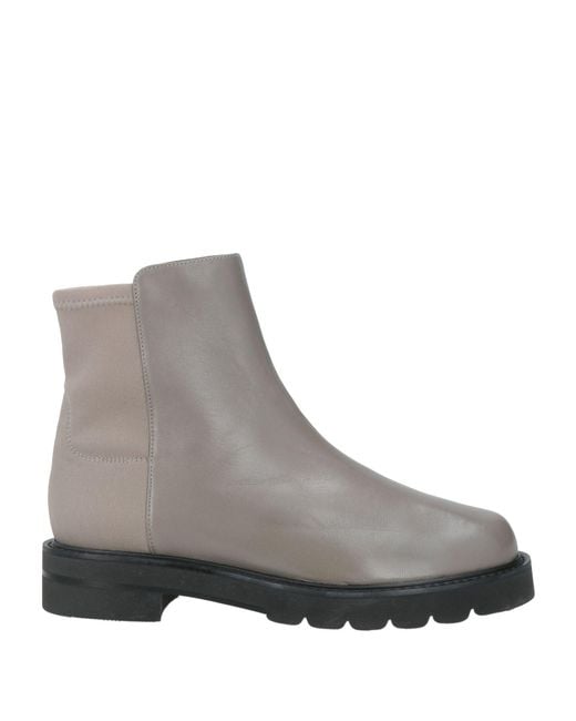 Stuart Weitzman Gray Ankle Boots