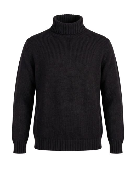 Fedeli Blue Turtleneck for men