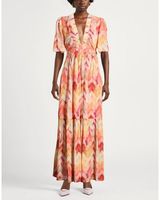 Ba&sh Multicolor Maxi Dress Cotton