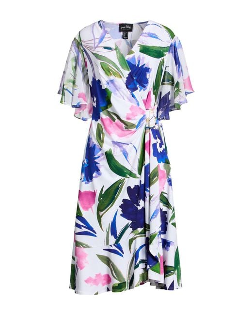 Joseph Ribkoff Blue Midi Dresses