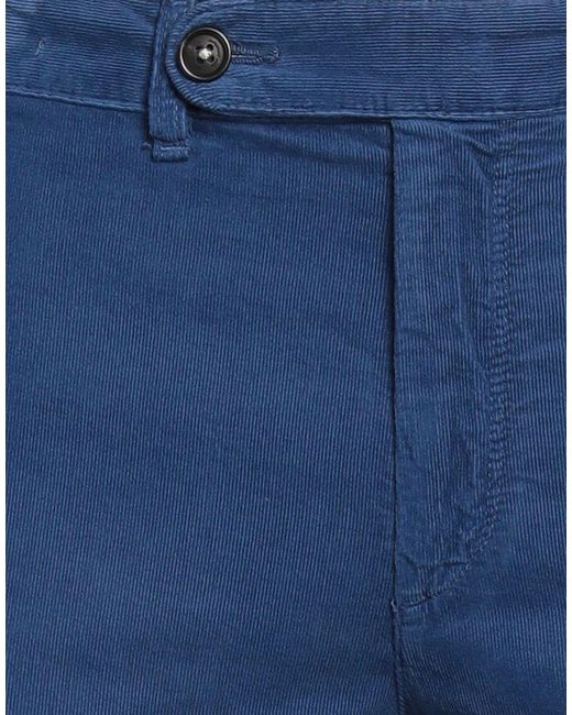 Massimo Alba Blue Trouser for men