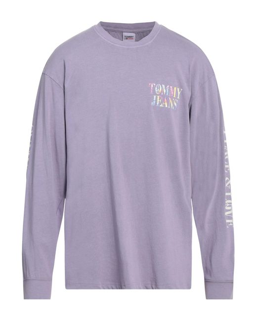 Tommy Hilfiger Purple T-shirt for men