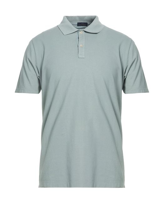 Paul & Shark Blue Polo Shirt Cotton for men