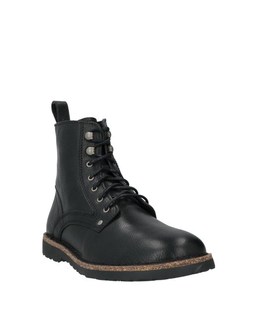 Birkenstock Black Ankle Boots Leather for men