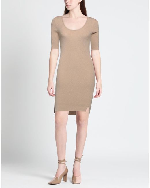 Patrizia Pepe Natural Mini Dress
