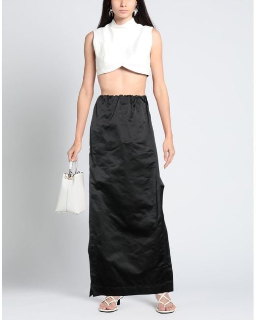 Sa Su Phi Black Maxi Skirt