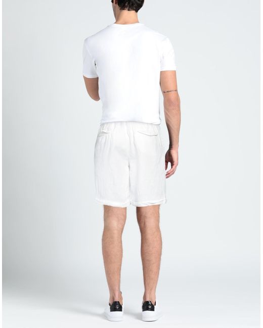 Alpha Studio Shorts & Bermudashorts in White für Herren