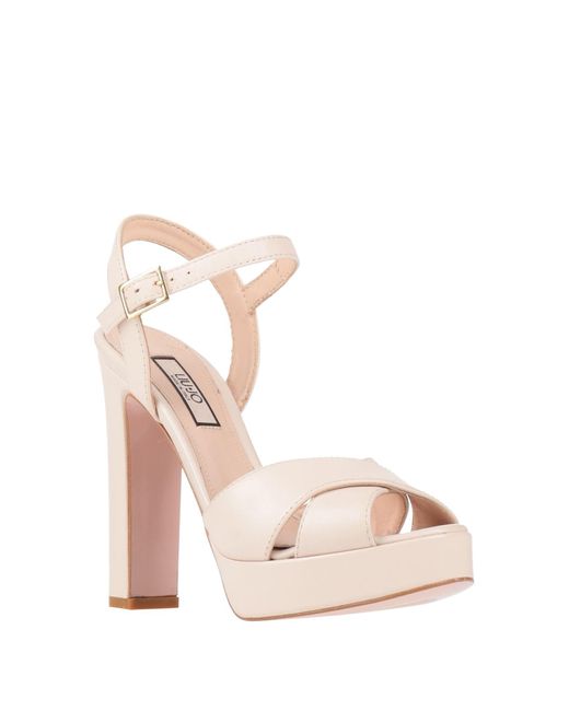 Liu Jo Natural Sandals Soft Leather