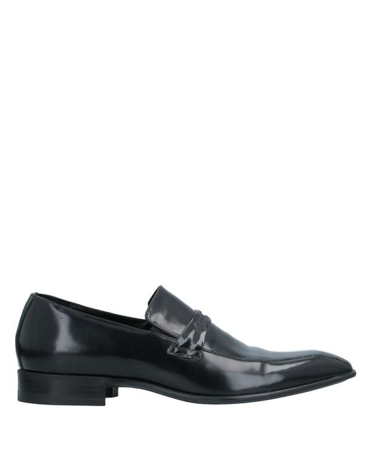 AL  ALTO LIVELLO Black Loafers for men