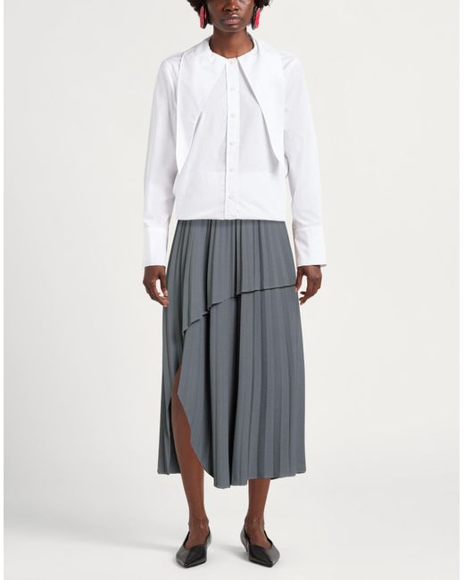 Maje Gray Maxi Skirts