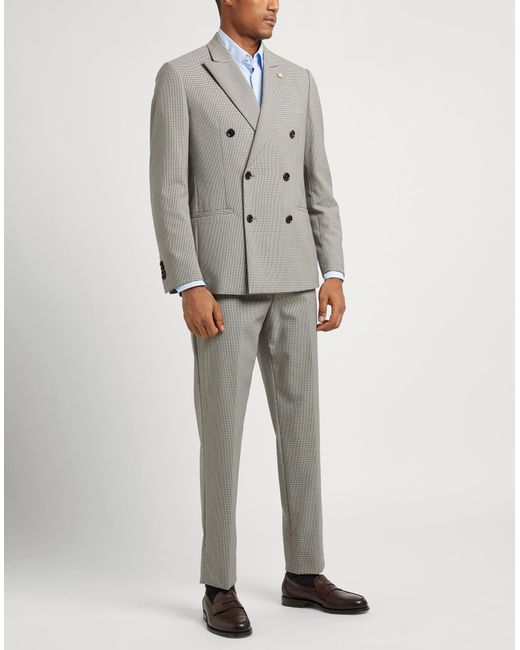 Lardini Gray Suit for men