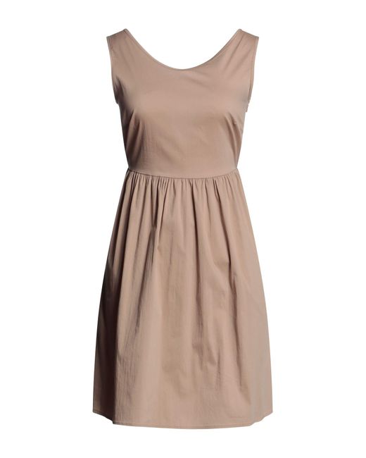 LE SARTE DEL SOLE Brown Short Dress