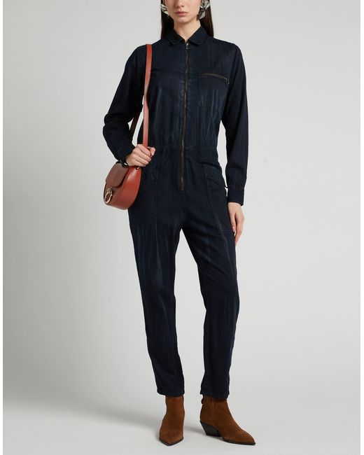 Current/Elliott Blue Jumpsuit
