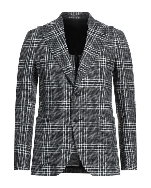 Tagliatore Black Blazer for men