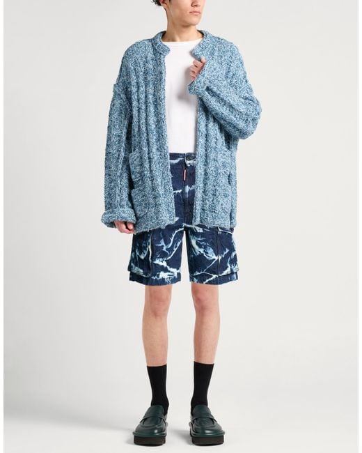 DSquared² Blue Denim Shorts for men