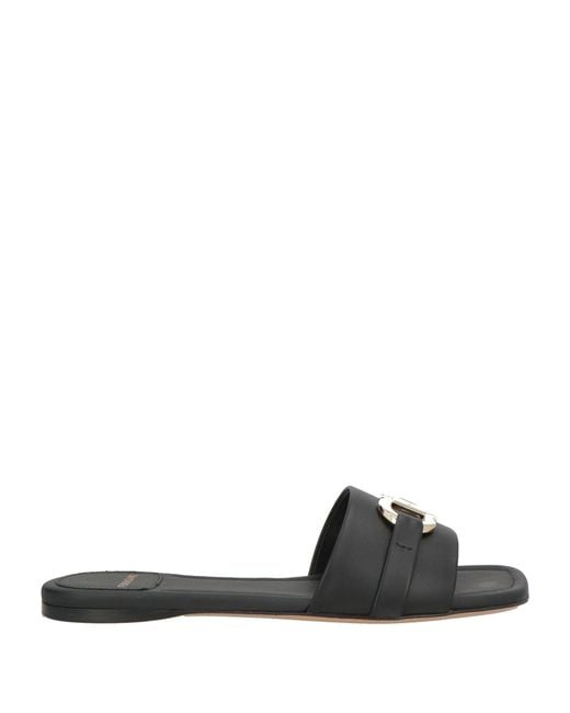 Ferragamo Black Sandals