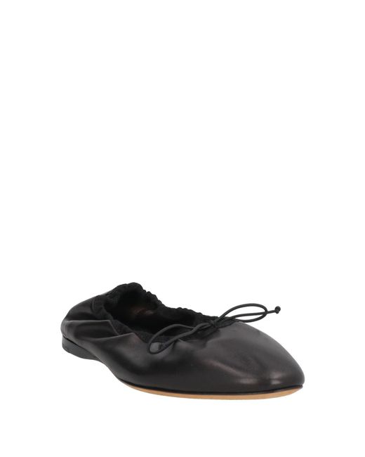 The Row White Ballet Flats