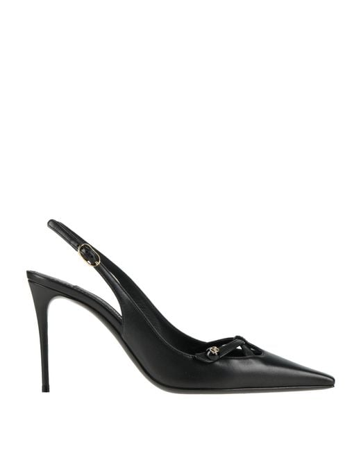 Dolce & Gabbana Black Pumps Lambskin