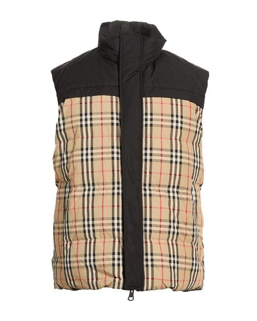 Burberry Black Vest Polyamide for men