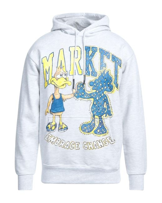 Market Blue Sweatshirt for men