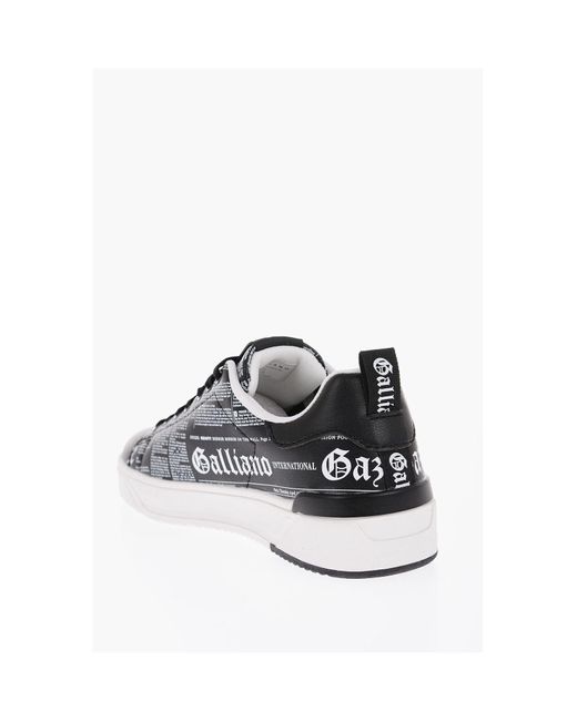 Sneakers di John Galliano in Black da Uomo