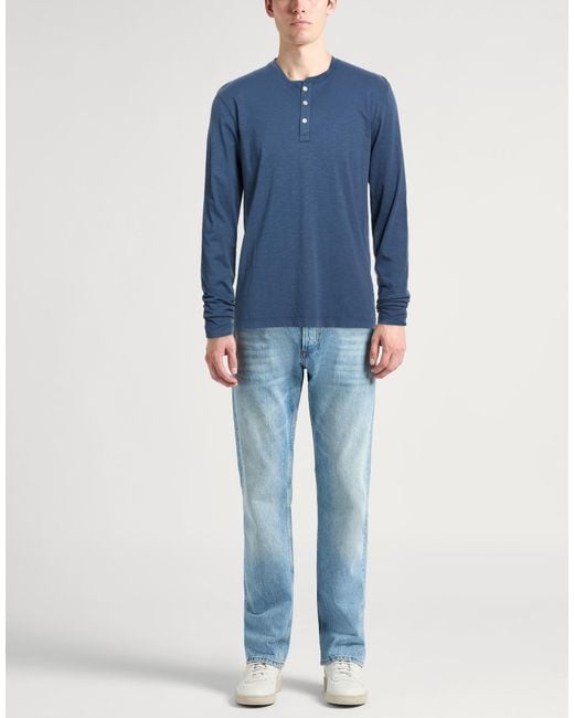 Hartford Blue T-Shirt Cotton for men