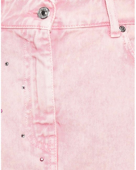 MSGM Pink Jeansrock
