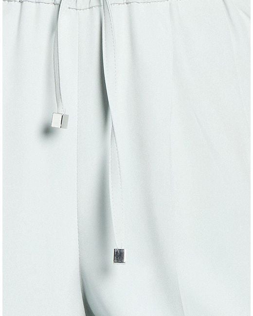 Kiton Blue Pants Silk, Elastane