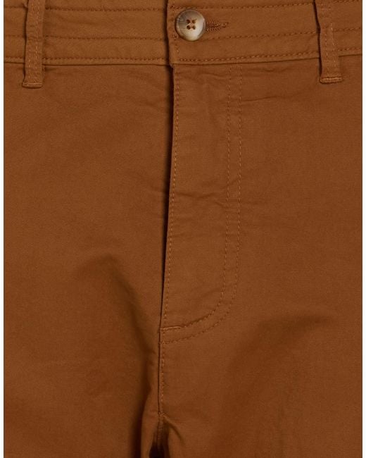 Lyle & Scott Brown Pants Cotton, Elastane for men