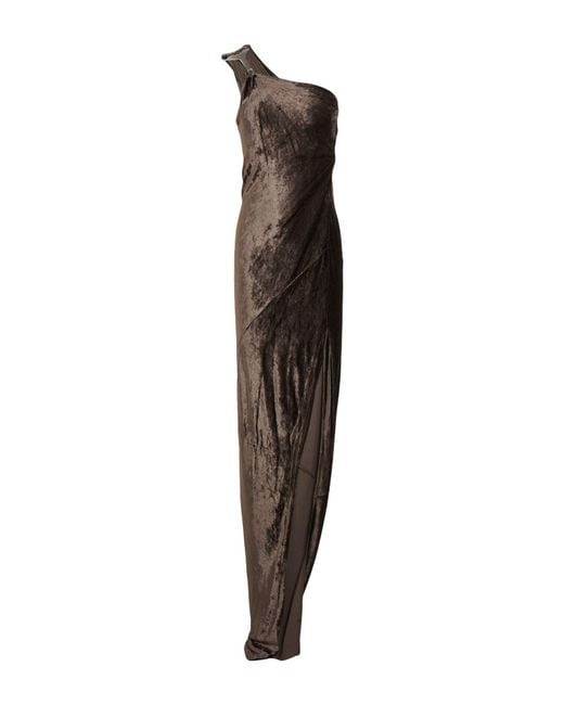 Rick Owens Brown Maxi Dresses
