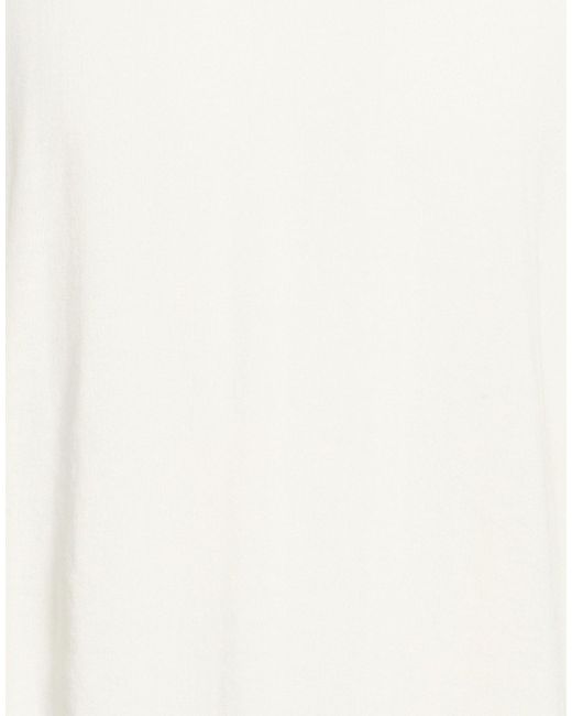 Cruna White Sweater Cotton for men