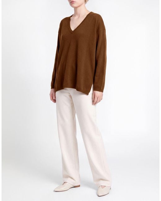 SOLOTRE Brown Sweaters