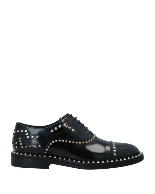 Zadig & Voltaire Black Lace-up Shoes