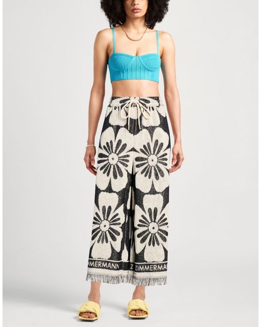 Zimmermann White Trouser