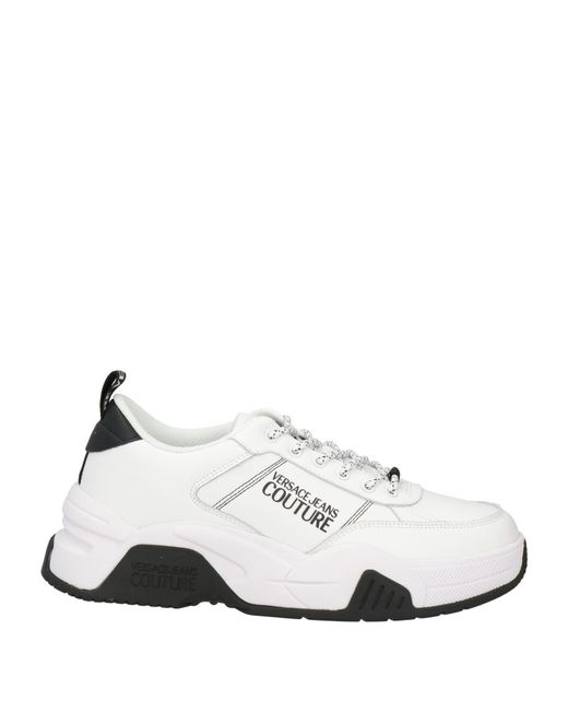 Versace Jeans Couture White Sneakers Leather for men