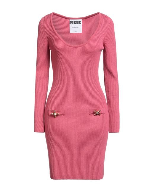 Moschino Pink Mini Dress