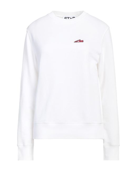 Golden Goose Deluxe Brand White Sweatshirt
