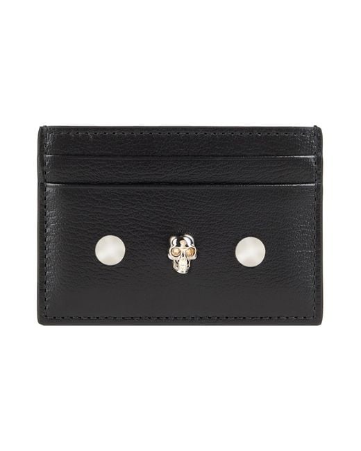 McQueen Black Cardholder