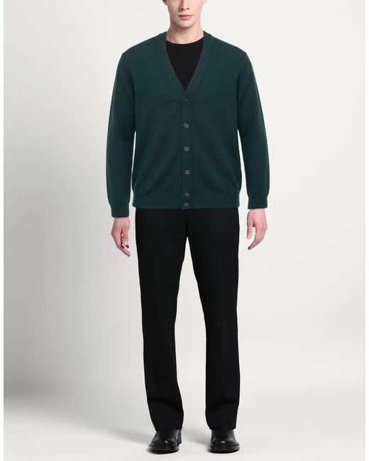 Diktat Green Cardigan for men